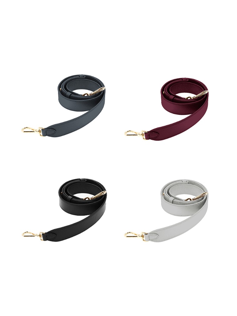 Authentic Leather Wide Strap (4color)